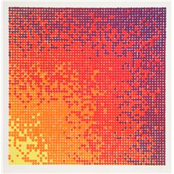 David Roth, Op-Art Geometric 22, Serigraph