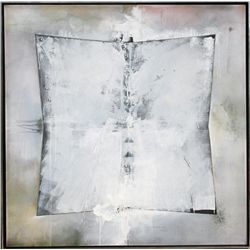 Susan Hedblom, Psychopomp #7, Photo-Silkscreen and Painting