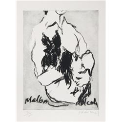 Malcolm Morley, Melba, Malcolm, Etching