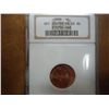 Image 1 : ERROR 1999 LINCOLN CENT OFF CENTER NGC MS65RD