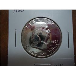 1960 FRANKLIN HALF DOLLAR PROOF