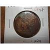 Image 1 : 1852 US LARGE CENT CORRODED