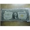 Image 1 : 1935-A $1 SILVER CERTIFICATE NORTH AFRICA YELLOW