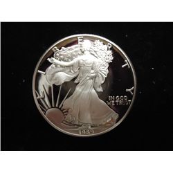 1989-S PROOF AMERICAN SILVER EAGLE