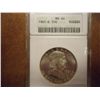 Image 1 : 1961-D FRANKLIN HALF DOLLAR ANACS MS64