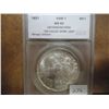 Image 1 : 1921 VAM-1 MORGAN SILVER DOLLAR SEGS MS62