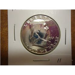 1961 FRANKLIN HALF DOLLAR PROOF