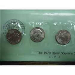 1979 P/D/S SBA DOLLAR SOUVENIR SET