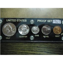 1963 US SILVER PROOF SET (WITH BOX)