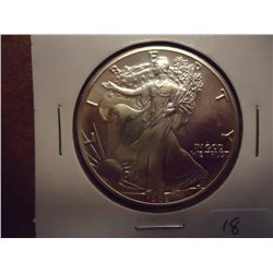 1989 AMERICAN SILVER EAGLE UNC