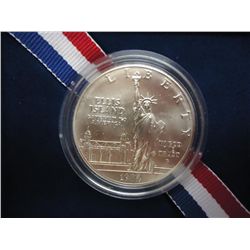 1986-P STATUE OF LIBERTY UNC SILVER DOLLAR