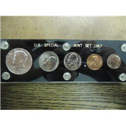 1967 US SPECIAL MINT SET IN CAPITAL PLASTICS