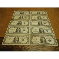 10-1957-B $1 SILVER CERTIFICATES