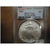 Image 1 : 2005 AMERICAN SILVER EAGLE PCGS MS69 1ST STRIKE