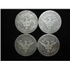 Image 2 : 1906-D,07,08 & 09 BARBER HALF DOLLARS