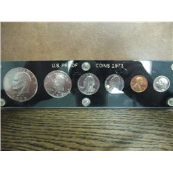 1973 US PROOF SET  IN CAPITAL PLASTICS HOLDER