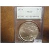 Image 1 : 1924 PEACE SILVER DOLLAR PCGS MS62