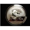 Image 1 : 2014 CHINA 10 YUAN SILVER PANDA COIN (UNC)