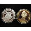 Image 2 : 2-2009 BARACK OBAMA INAUGURATION TOKENS (PF)