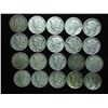 Image 1 : 20 ASSORTED 1940'S MERCURY DIMES