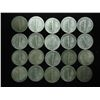 Image 2 : 20 ASSORTED 1940'S MERCURY DIMES