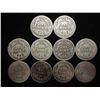 Image 2 : 10 ASSORTED BARBER DIMES