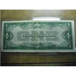 1928-A $1 SILVER CERTIFICATE FUNNY BACK