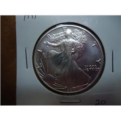 1991 AMERICAN SILVER EAGLE UNC