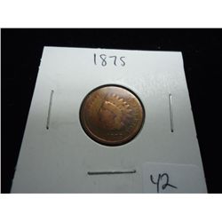 1875 INDIAN HEAD CENT