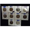 Image 1 : 10-ASSORTED 1890'S LIBERTY "V" NICKELS