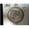 Image 1 : 1961 BU FRANKLIN HALF DOLLAR FINGER PRINTED