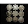 Image 1 : 9 ASSORTED 1870'S SEATED LIBERTY DIMES