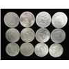 Image 2 : 12 ASSORTED 1971-1976 IKE DOLLARS