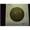 Image 1 : 1854 SEATED LIBERTY HALF DOLLAR