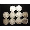 Image 1 : 10 ASSORTED BARBER DIMES