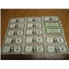 Image 1 : NICE LOT OF 15 $1 SILVER CERTIFICATES SEE DESCRIP.