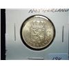 Image 1 : 1954 NETHERLANDS SILVER 1 GULDEN UNC