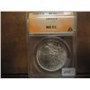 Image 1 : 1888-O MORGAN SILVER DOLLAR ANACS MS61