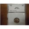 Image 1 : 1945 MERCURY DIME PCI MS63 100% WHITE