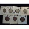 Image 1 : 6 ASSORTED 1890'S LIBERTY "V" NICKELS & 1 1880'S
