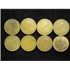 Image 2 : 8 ASSORTED CANADA LARGE CENTS 1914-1920