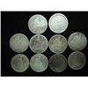 Image 1 : 10 ASSORTED 1880'S SEATED LIBERTY DIMES