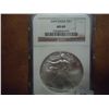 Image 1 : 2009 AMERICAN SILVER EAGLE NGC MS69
