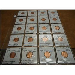 ERROR 20-1995 UNC LINCOLN CENTS WITH MINOR ERROR