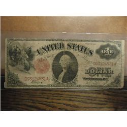 1917 LARGE SIZE $1 LEGAL TENDER NOTE