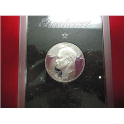 1971-S IKE SILVER DOLLAR PROOF (BROWN PACK)