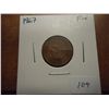 Image 1 : 1867 INDIAN HEAD CENT KEY DATE FINE