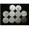 Image 2 : 10 ASSORTED BARBER DIMES