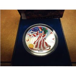 2001 COLORIZED AMERICAN SILVER EAGLE