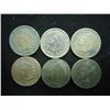 Image 1 : 6 ASSORTED 1890'S INDIAN HEAD CENTS ALL FINES
